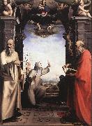 BECCAFUMI, Domenico Stigmatization of St Catherine of Siena oil painting artist